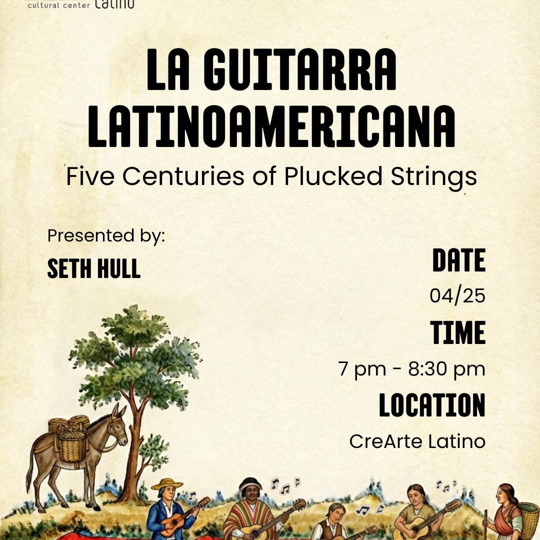La Guitarra Latinoamericana: Five Centuries of Plucked Strings - logo